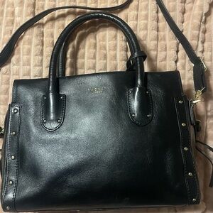 RADLEY LONDON Black Leather Satchel